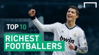 Top 10 Richest Football Players In The World [upl. by Adnaluoy]