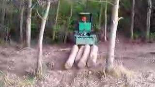 Forestry FORCAT 2000 small skidder [upl. by Nickolai842]