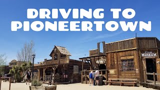 Driving To Pioneertown California [upl. by Neeruam385]