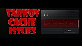 Tarkov Quick Tips  Clear Your Cache [upl. by Rodablas]