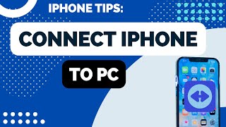 How to Connect With iPhone to PC With Teamviewer [upl. by Shirl543]