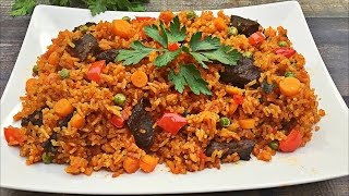 Jollof Rice Recipe  How to make Jollof Rice [upl. by Sansbury]