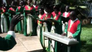 Katonda Wange Omwagalwa by St Cecilia Lubaga Cathedral Choir Kampala Uganda  East Africa [upl. by Halette85]