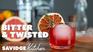 Bitter amp Twisted Grapefruit and Gin  CAMPARI COCKTAIL [upl. by Llen]