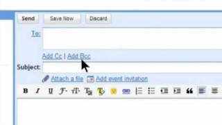 How to BCC in Email [upl. by Okia738]